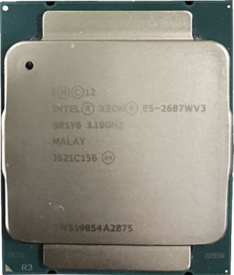 View Intel Xeon E52687Wv3 31GHz10core25MB160W Processor SR1Y6 information