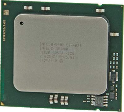 View Intel Xeon E74820 20GHz8core18MB105W Processor SLC3G information