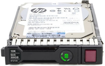 Picture of HPE 300GB SAS 12G Enterprise 10K SFF (2.5in) SC Digitally Signed Firmware HDD 872475-B21 872735-001
