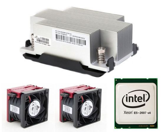 Picture of HPE DL380 Gen9 Intel Xeon E5-2697v4 (2.3GHz/18-core/45MB/145W) Processor Kit 817963-B21 835616-001