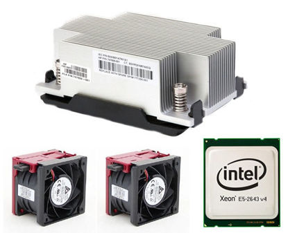 Picture of HPE DL380 Gen9 Intel Xeon E5-2643v4 (3.4GHz/6-core/20MB/135W) Processor Kit 817939-B21 835612-001