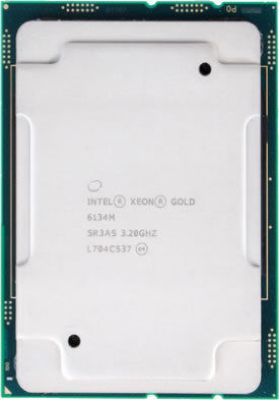 View Intel XeonGold 6134M 32GHz8core130W Processor SR3AS information