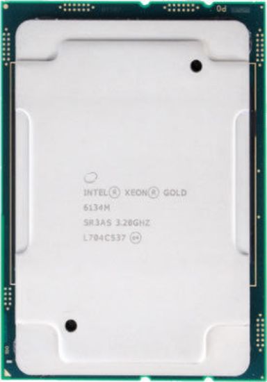 Picture of Intel Xeon-Gold 6134M (3.2GHz/8-core/130W) Processor SR3AS
