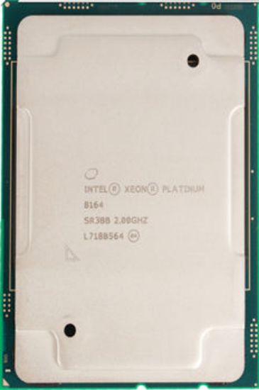 Picture of Intel Xeon-Platinum 8164 (2.0GHz/26-core/145W) Processor SR3BB