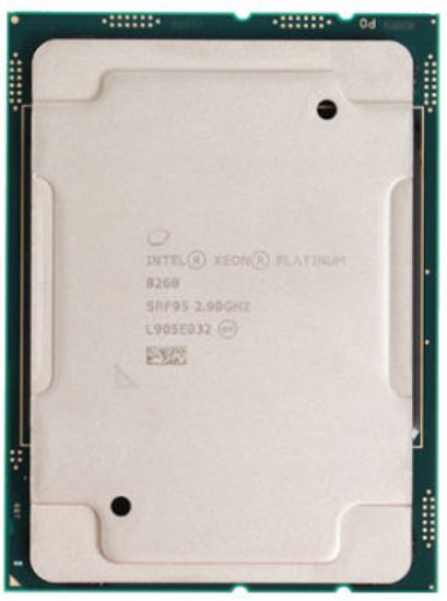 Picture of Intel Xeon-Platinum 8268 (2.9GHz/24-core/205W) Processor SRF95