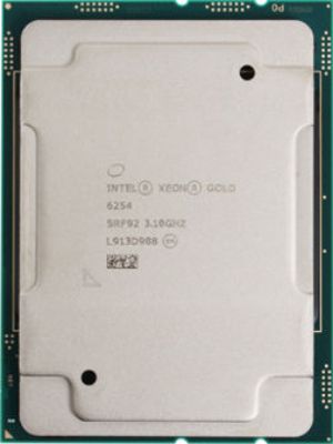 View Intel XeonGold 6254 31GHz18core200W Processor SRF92 information