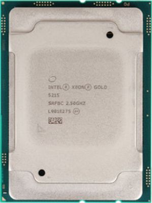 View Intel XeonGold 5215 25GHz10core85W Processor SRFBC information