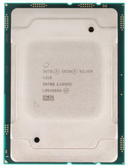 Picture of Intel Xeon-Silver 4216 (2.1GHz/16-core/100W) Processor Kit SRFBB