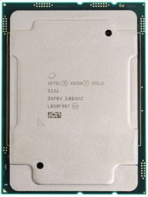 Picture of Intel Xeon-Gold 5222 (3.8GHz/4-core/105W) Processor Kit SRF8V