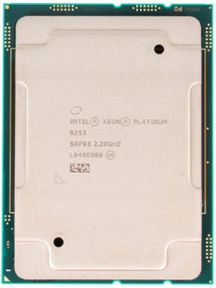 Picture of Intel Xeon-Platinum 8253 (2.2GHz/16-core/125W) Processor SRF93