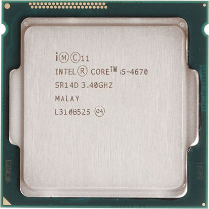 Picture of Intel Core i5-4670 (3.80GHz/4-Core/6MB/84W) Processor SR14D