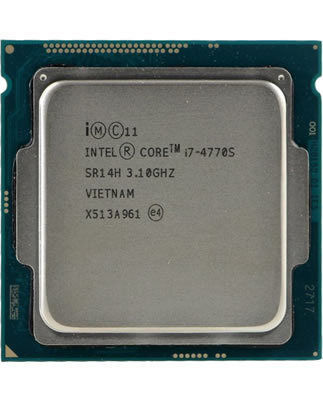 View Intel Core i74770S 390GHz4Core8MB65W Processor SR14H information