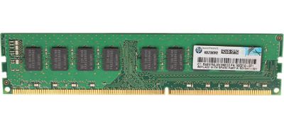 View HP 4GB 1x4GB Dual Rank x8 PC310600 DDR31333 Unbuffered CAS9 Memory Kit 500672B21 501541001 information