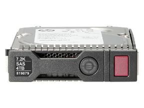 Picture of HPE 4TB 12G SAS 7.2K rpm LFF (3.5-inch) SC Midline Hard Drive 818367-B21 819079-001