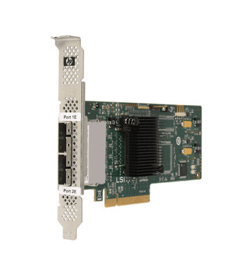 View HP Modular Smart Array SC08e 2ports Ext PCIe x8 SAS Host Bus Adapter 614988B21 617824001 information