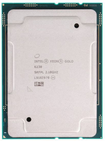 Picture of Intel Xeon-Gold 6238 (2.1GHz/22-core/140W) Processor Kit SRFPL