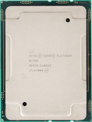 View Intel XeonPlatinum 8176M 21GHz28core165W Processor SR37U information