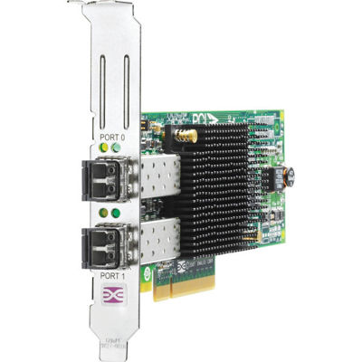 View HP StorageWorks 82E 8Gb Dual Port PCIe Fibre Channel Host Bus Adapter AJ763A 489193001 information