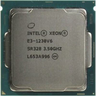 View Intel Xeon E31230 V6 350GHz8MB72W Processor Kit SR328 information