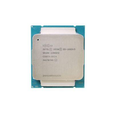 View Intel Xeon E51603v3 28GHz4Core10MB140W Processor Kit SR20K information