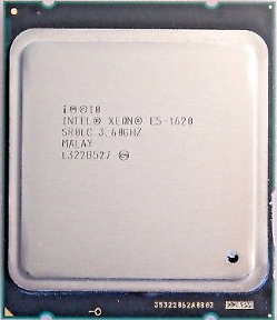 Picture of Intel Xeon E5-1620 (3.0GHz/4-core/10M/130W) Processor Kit SR0LC