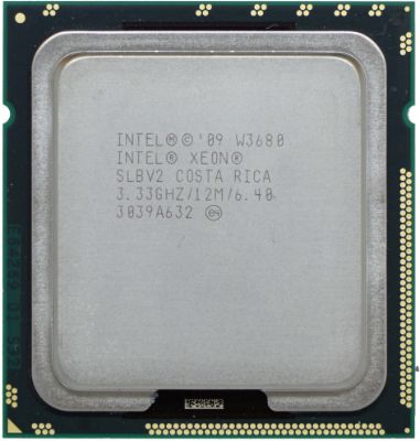 View Intel Xeon W3680 333GHz6Core12MB130W Processor Kit SLBV2 information