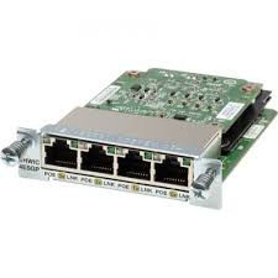 Picture of Cisco 8-Port Double-Wide Gb Ethernet Switch Enhance High-Speed WAN Interface Card PoE EHWIC-D-8ESG-P