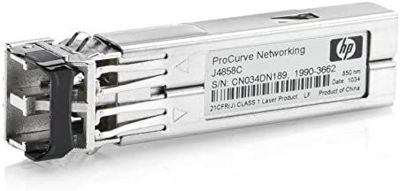 View HP X121 1G Small FormFactor Pluggable SFP LC SX Transceiver Module J4858C J485869201 information