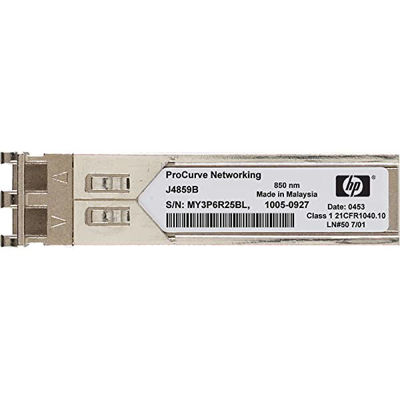 View HP X121 1G Small FormFactor Pluggable SFP LC LX Transceiver Module J4859C J485969301 information