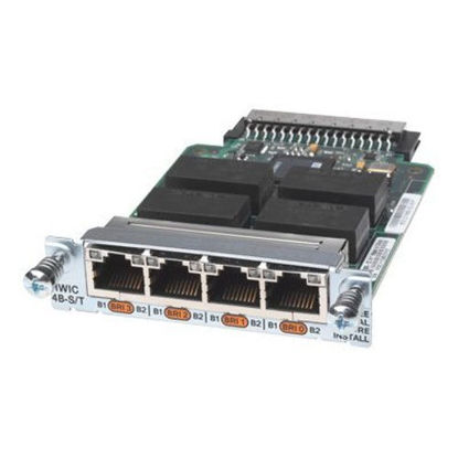 Picture of Cisco 4-Port ISDN BRI High-Speed WAN Interface Card HWIC-4B-S/T