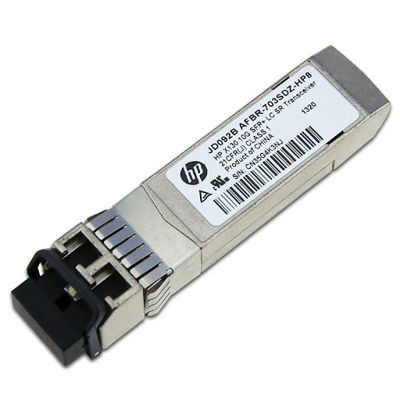 View HPE X130 10GB Small FormFactor Pluggable SFP LC SR Transceiver Module JD092B information
