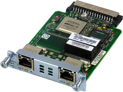 Picture of Cisco 2-Port T1/E1 Voice / WAN w/ D&I Unstructured E1 (G703) VWIC3-2MFT-G703