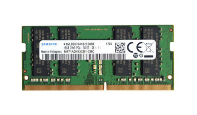 View 16GB 1x16GB PC417000 DDR42133 SODIMM Memory Modules M471A2K43CB1CRC information