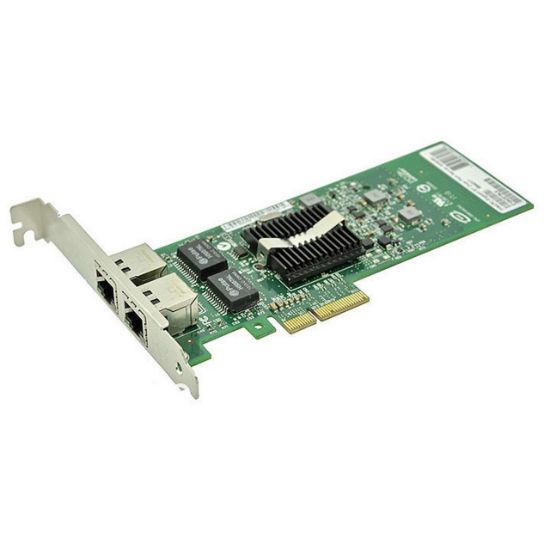 Picture of Dell Intel E1G42ET Dual Port 1Gbit RJ45 Ethernet PCIe Card 1P8D1