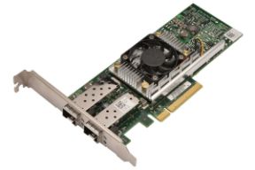 Picture of Dell Broadcom 57810S Dual Port 10Gbit SFP+ Ethernet PCIe Card High Profile N20KJ