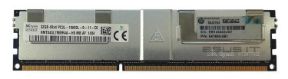 Picture of HP 32GB (1x32GB) Quad Rank x4 PC3L-10600L (DDR3-1333) CAS-9 Low Voltage Memory Kit 647903-B21 647654-081