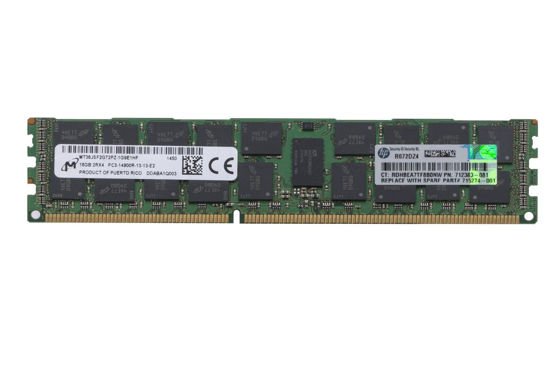 Picture of HPE 16GB (1x16GB) Dual Rank x4 PC3-14900R (DDR3-1866) Registered Memory Kit 708641-B21 712383-081