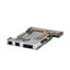Picture of Dell Intel X520 2x10GB 1GB SFP RJ45 Quad Port Daughter Card - C63DV
