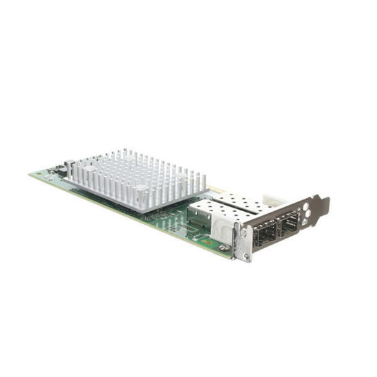Picture of Dell Qlogic QLE2742 32GB Dual Port SFP+ Fibre Channel Host Bus Adapter Low Profile - 5H4YH