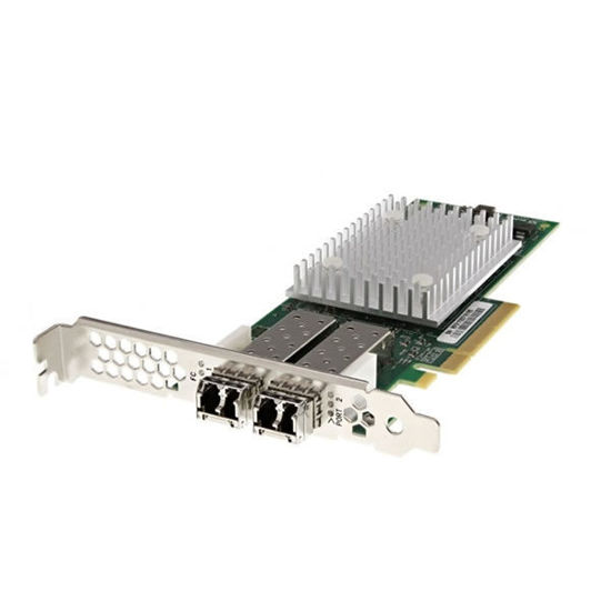Picture of Dell Qlogic QLE2692 16GB Dual Port SFP+ Fibre Channel Host Bus Adapter High Profile - CK9H1