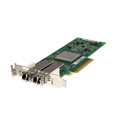 View Dell Qlogic QLE2562L 8GB Dual Port SFP Fibre Channel Host Bus Adapter Low Profile RW9KF information