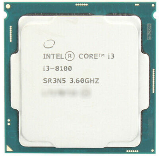 当日配達INTEL CORE i3-8100 SR3N5 3.60GHZ 5個セット CPU