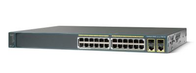 View Cisco Catalyst 2960 24 10100 PoE 2 TSFP Switch information