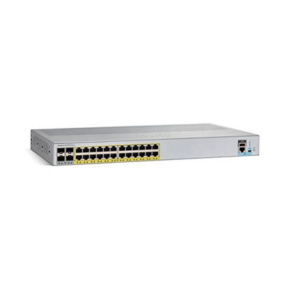 Picture of Cisco Catalyst C2960L-48PQ-LL 48 x Gigabit Ethernet PoE ports + 4 x 10G SFP+ Switch WS-C2960L-48PQ-LL