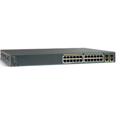 View Cisco Catalyst C2960Plus 24LCL 24 x 10100 Ethernet ports 2 x 1000BASET Switch information