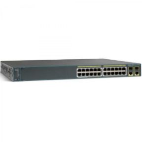 Picture of Cisco Catalyst C2960-Plus-24LC-S 24 x 10/100 Ethernet + 2 x 1000BASE-T Switch