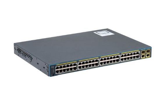 Picture of Cisco Catalyst C2960-Plus-48PST-S 48 x 10/100 Ethernet + 2 x SFP + 2 x 1000BASE-T Switch