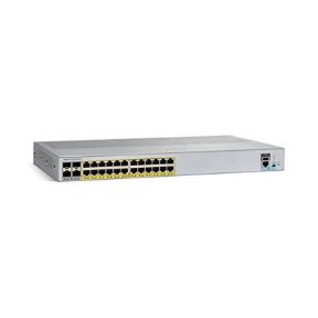 Picture of Cisco Catalyst C2960L-24PQ-LL 24x port Gigabit Ethernet PoE+ ports + 4 x 10G SFP+ Switch