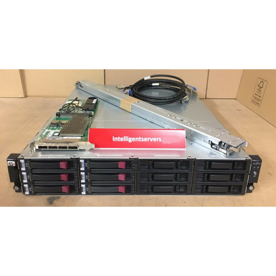 Hp storageworks d2600 настройка