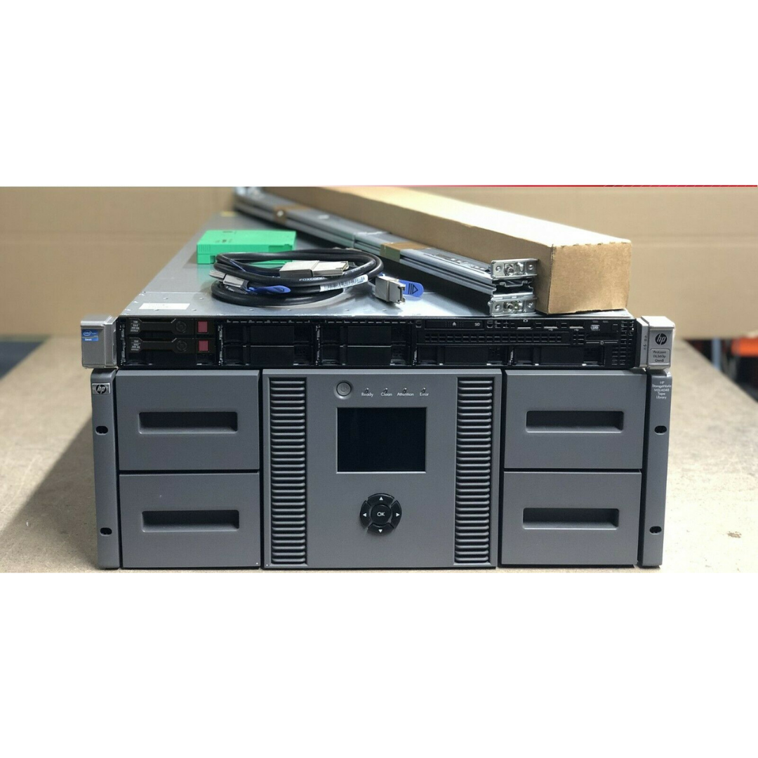 HPE MSL4048 DL360p Drive Tape Storage Configuration Intelligent